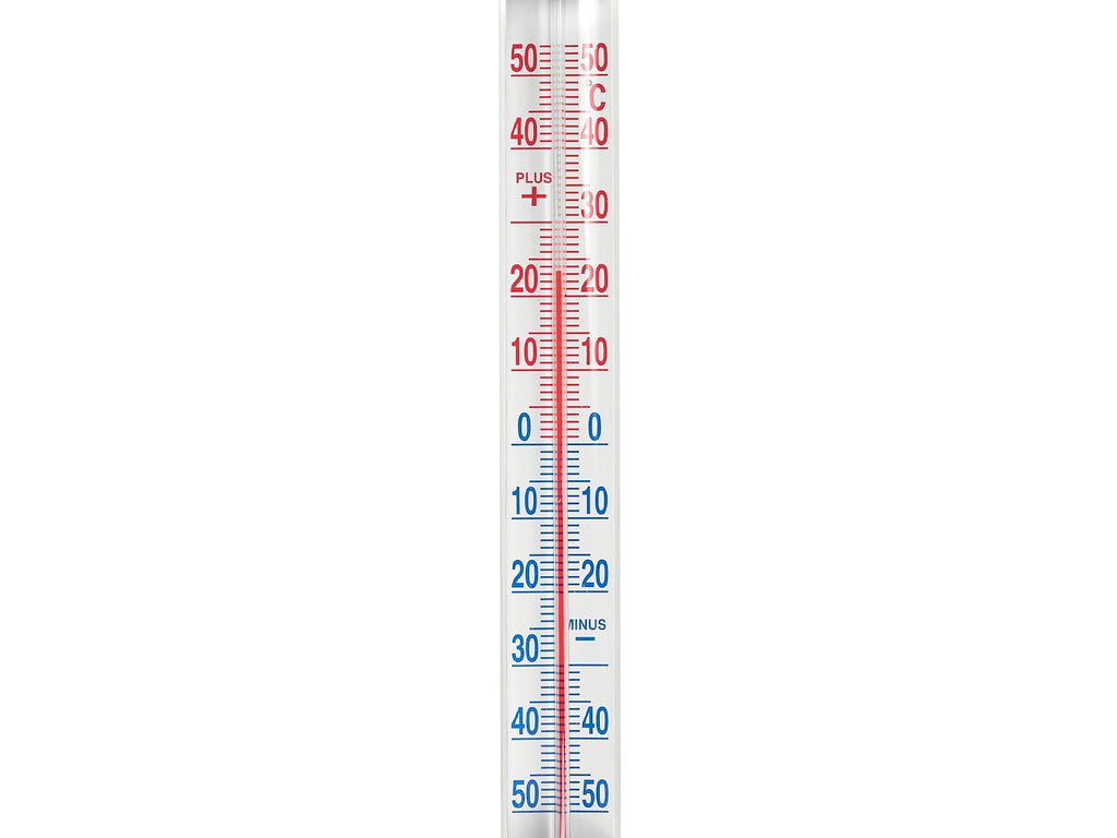 Outdoor window thermometer 233 x 24 mm / brown