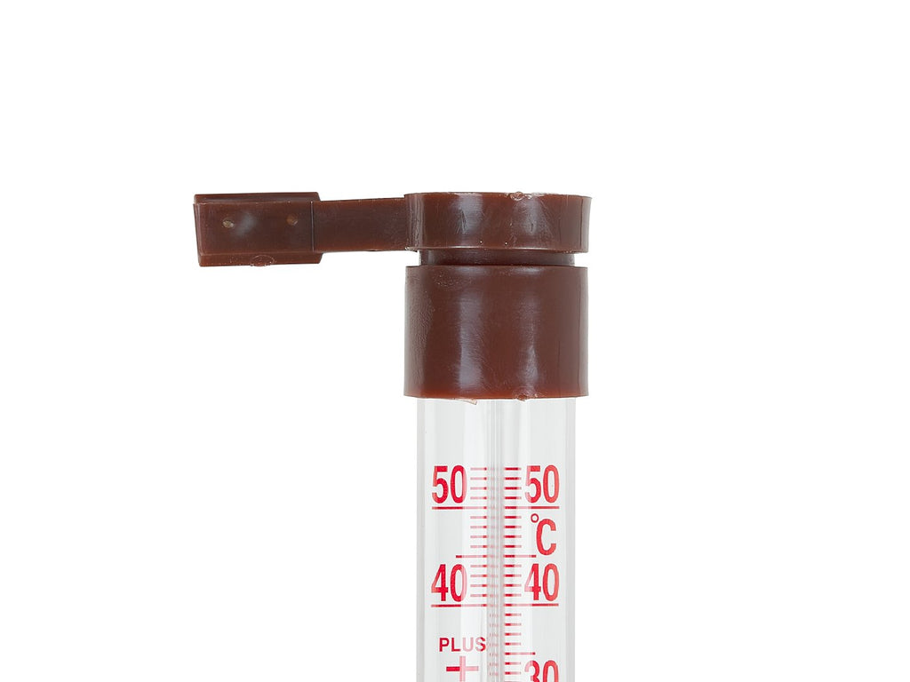Outdoor window thermometer 233 x 24 mm / brown