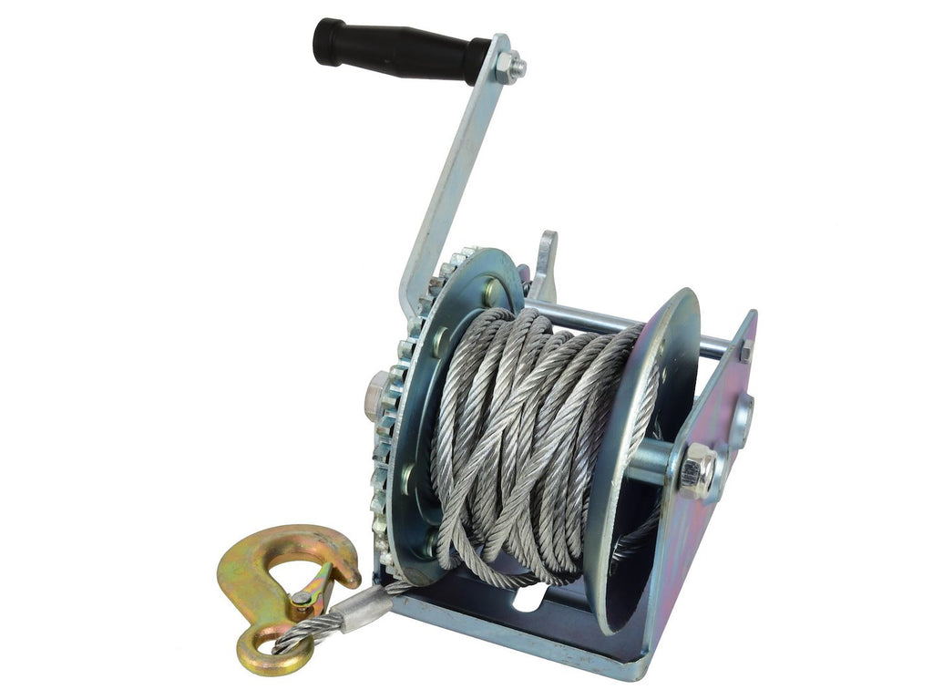Hand Winch 2500 lb / 1150 kg, 10 m Wire Rope