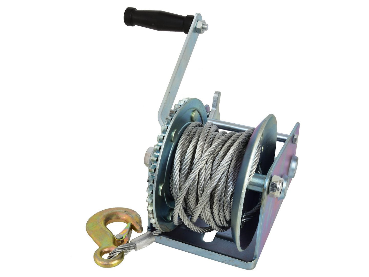 Hand Winch 2500 lb / 1150 kg, 10 m Wire Rope