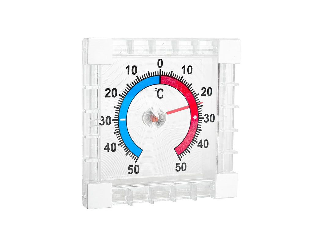 Self-adhesive Indoor/Outdoor Window Thermometer 75 × 75 mm