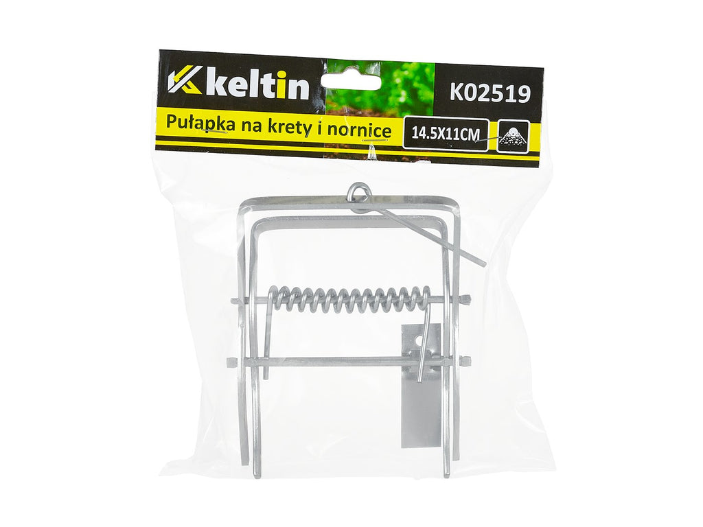 Scissor trap for moles and voles