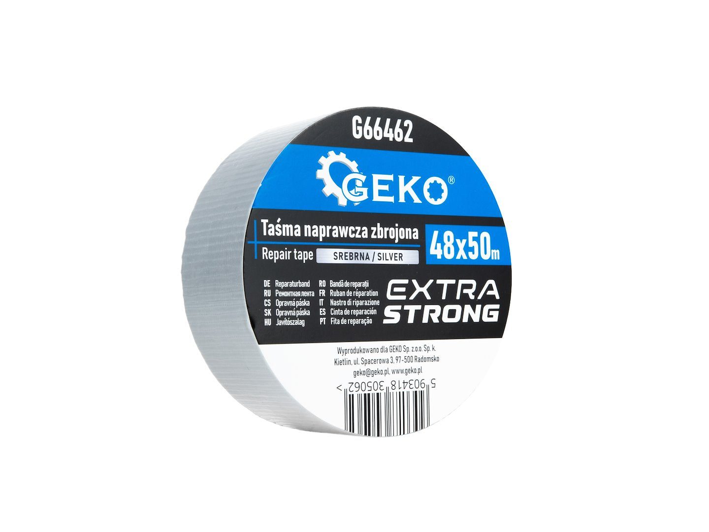 Repair tape 48 mm x 50 m – silver
