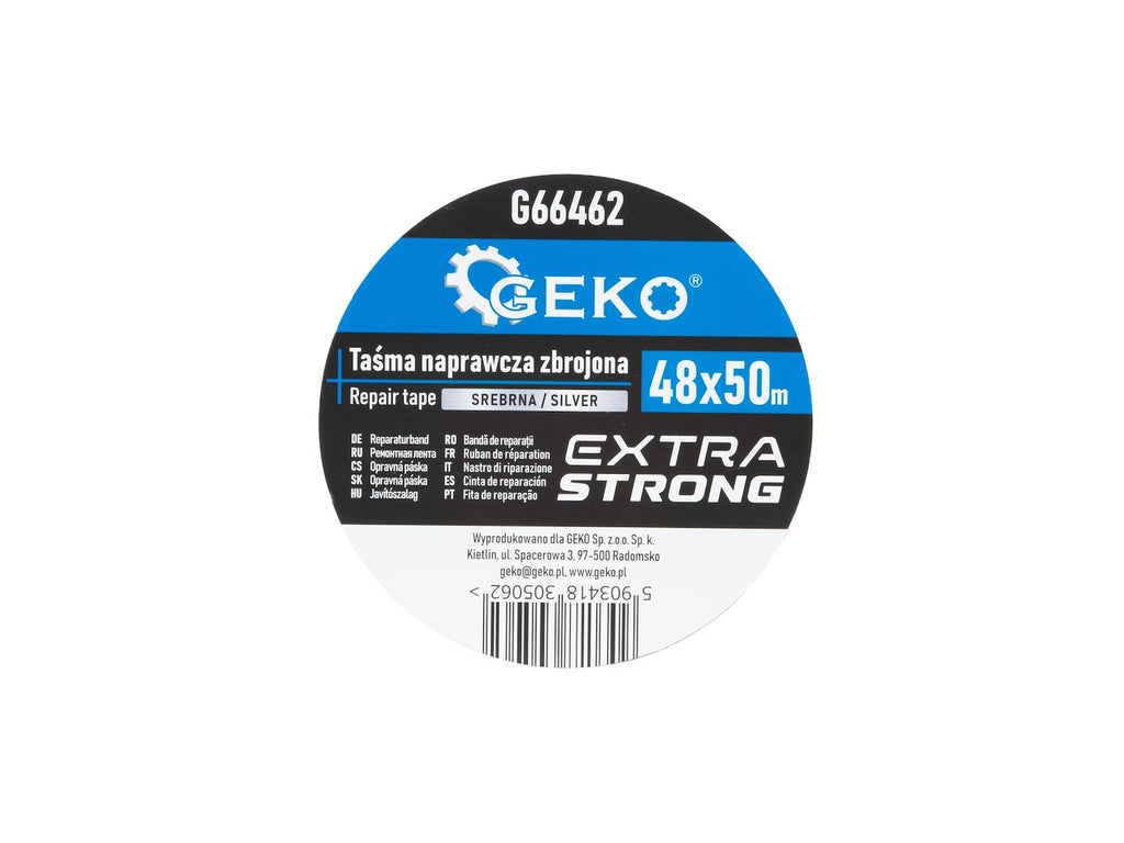 Repair tape 48 mm x 50 m – silver