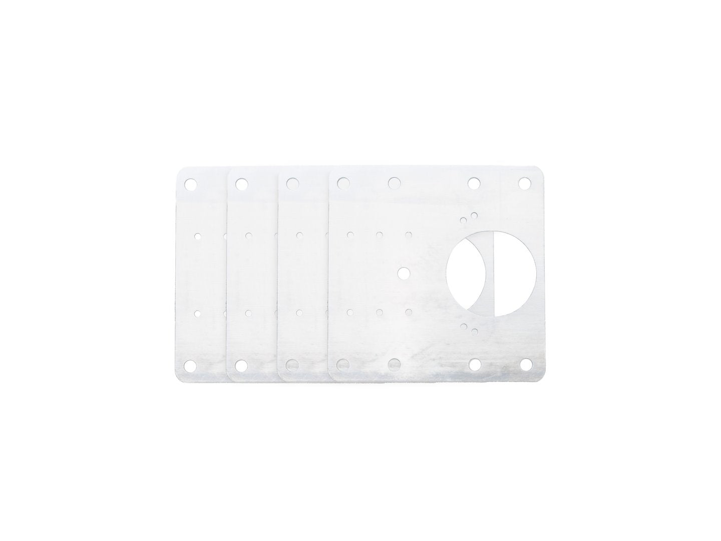 4-piece cabinet hinge repair plate set