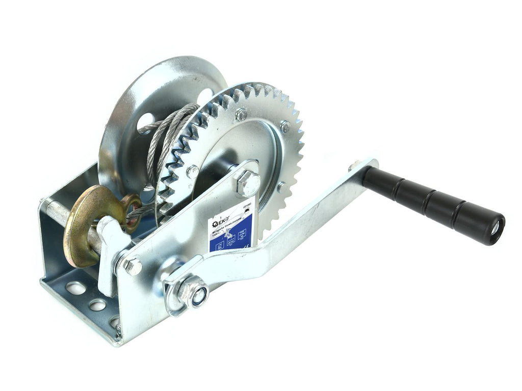 Hand Winch 1000 lb / 450 kg, 5 m Wire Rope