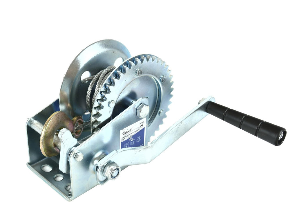 Hand Winch 1000 lb / 450 kg, 5 m Wire Rope