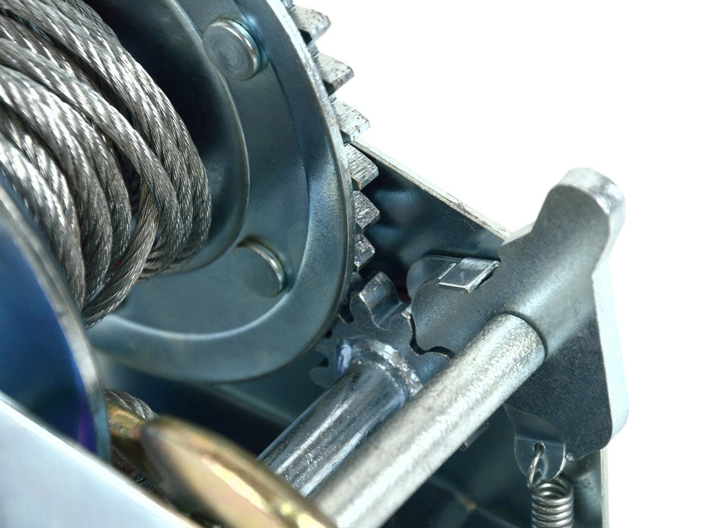 Hand Winch 1000 lb / 450 kg, 5 m Wire Rope
