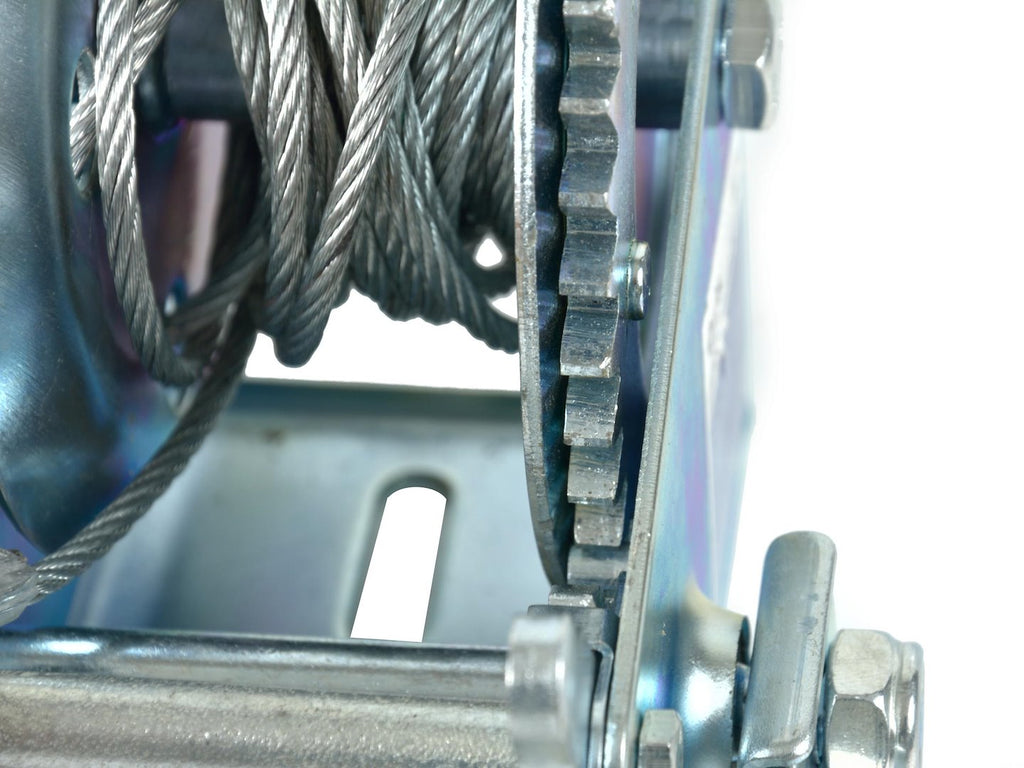 Hand Winch 1000 lb / 450 kg, 5 m Wire Rope