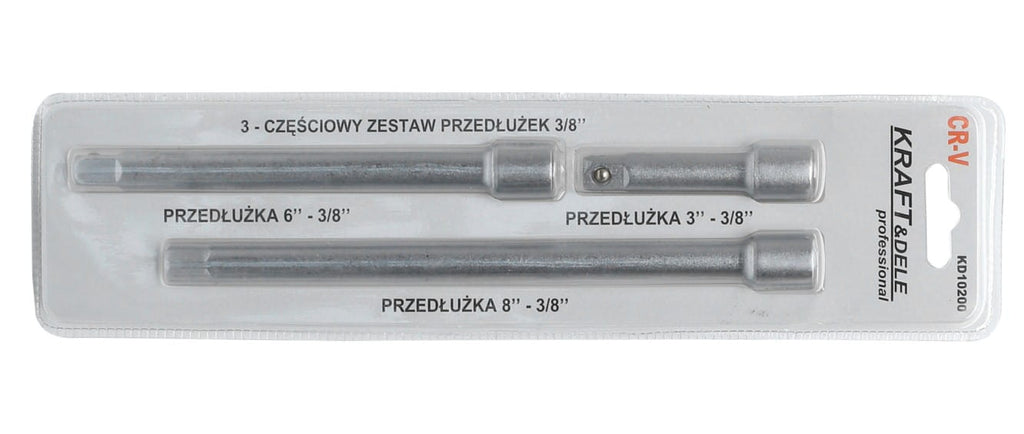Pikendused 3 tk. 3/8" KD10234