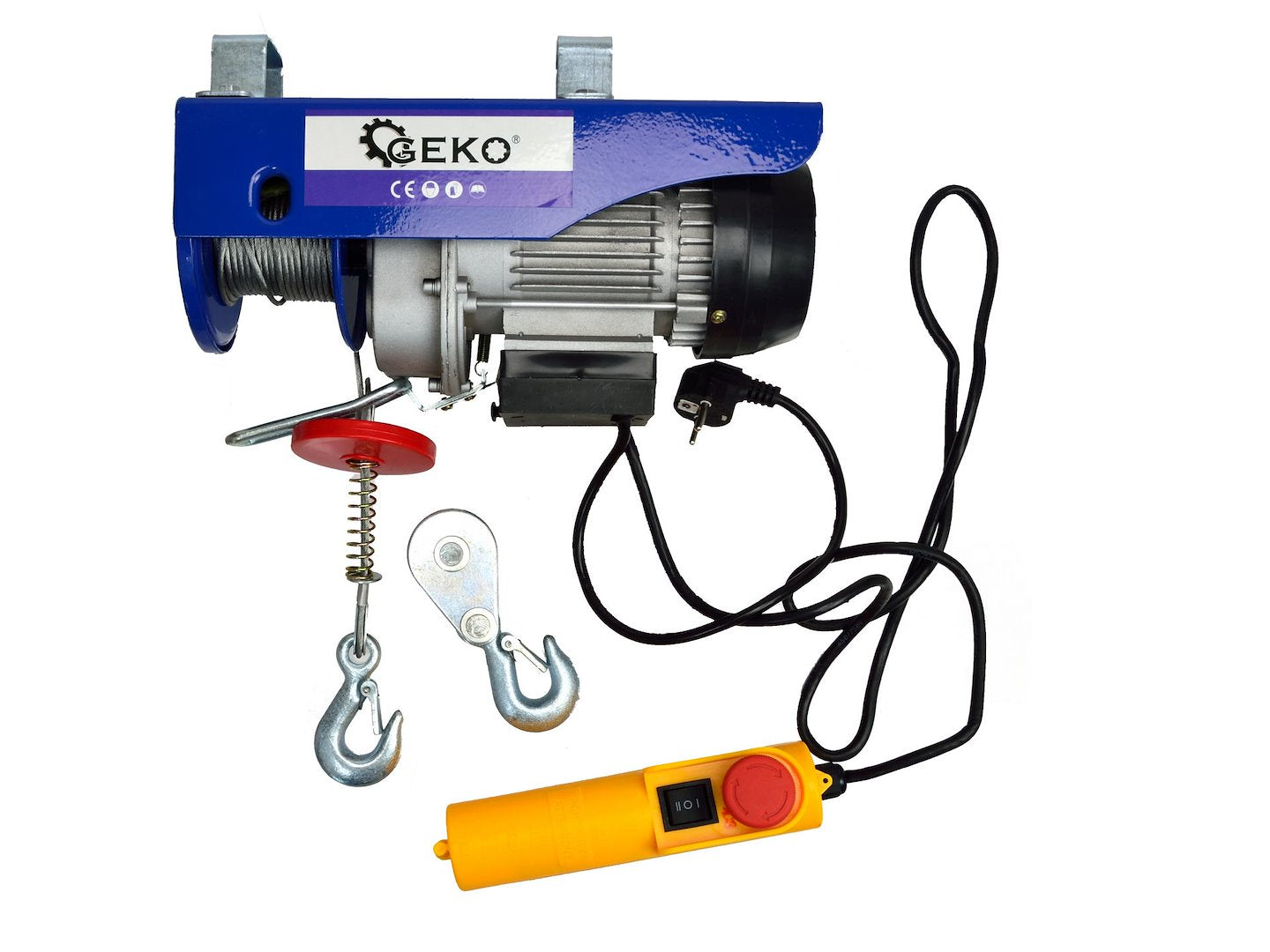 GEKO Electric Wire Rope Hoist 150/300 kg