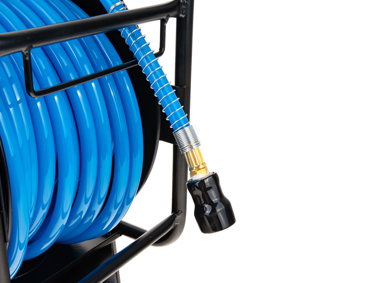 Air hose on a manual reel, 30 m, 10 x 14 mm