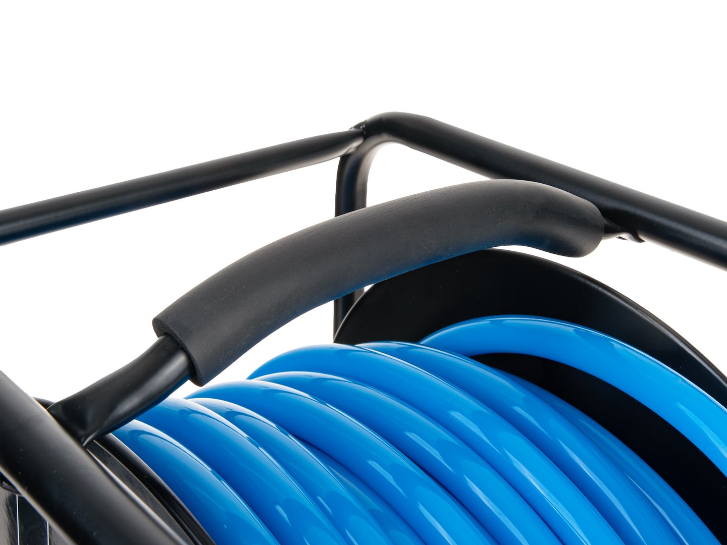 Air hose on a manual reel, 30 m, 10 x 14 mm