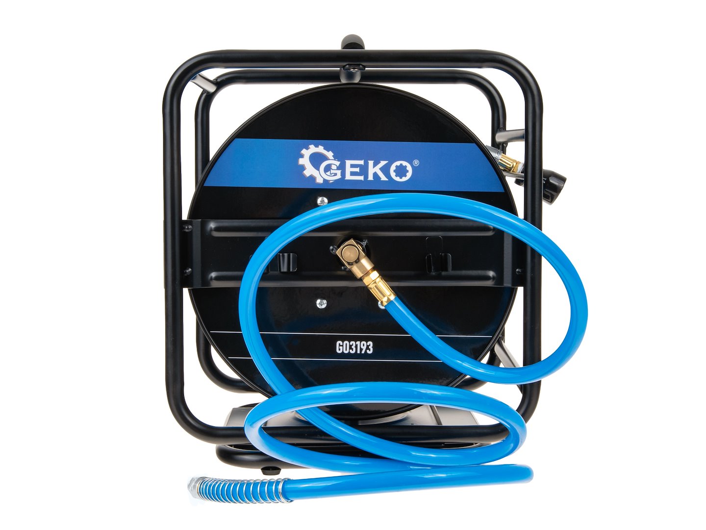Air hose on a manual reel, 30 m, 10 x 14 mm