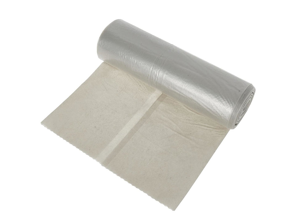 HDPE trash bags, capacity 380 liter, 10 pcs/roll