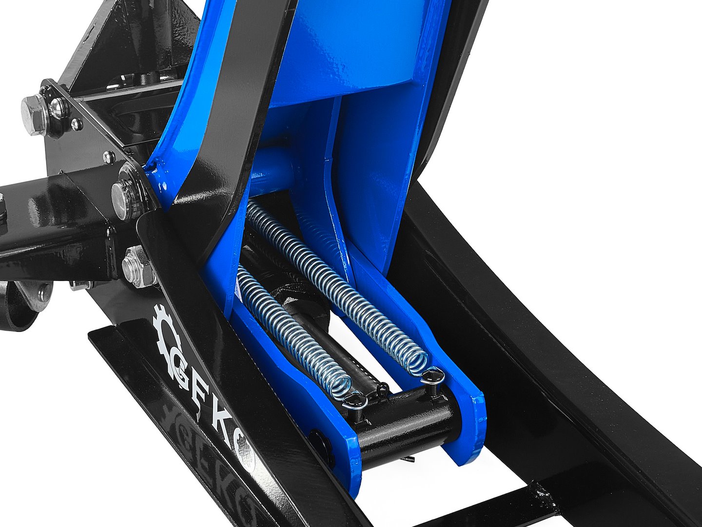 Low-profile floor jack 3T 85–430 mm with two pistons