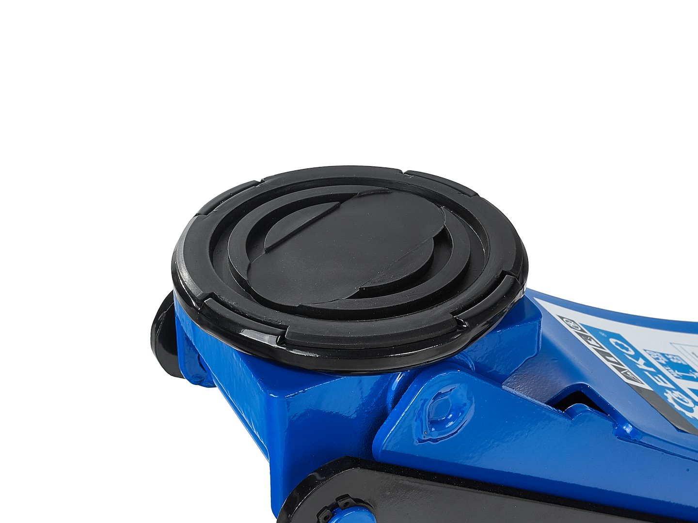 Low-profile floor jack 3T 85–430 mm with two pistons