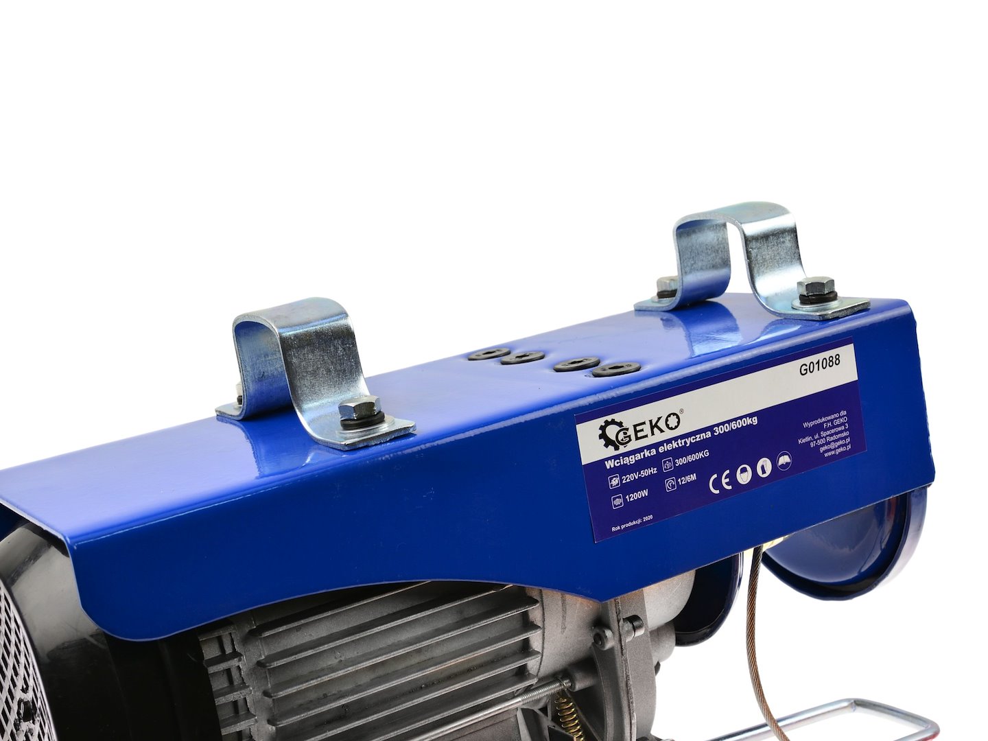GEKO Electric Wire Rope Hoist 300/600 kg