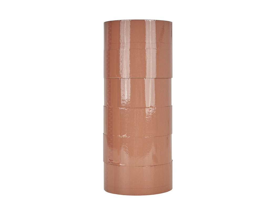Brown Packing Tape 48mm x 132m – Pack of 6