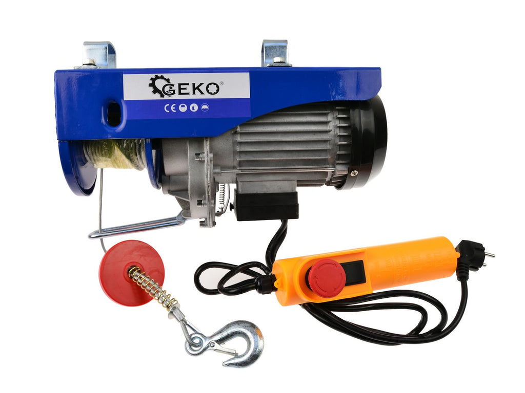 GEKO Electric Wire Rope Hoist 400/800 kg