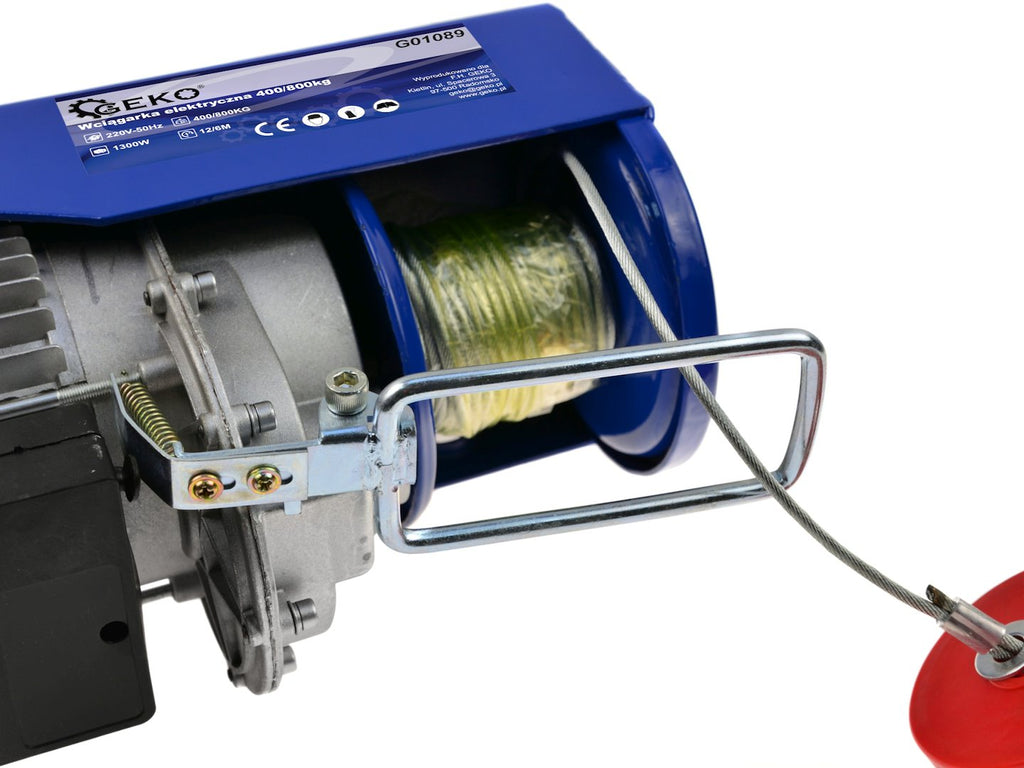 GEKO Electric Wire Rope Hoist 400/800 kg
