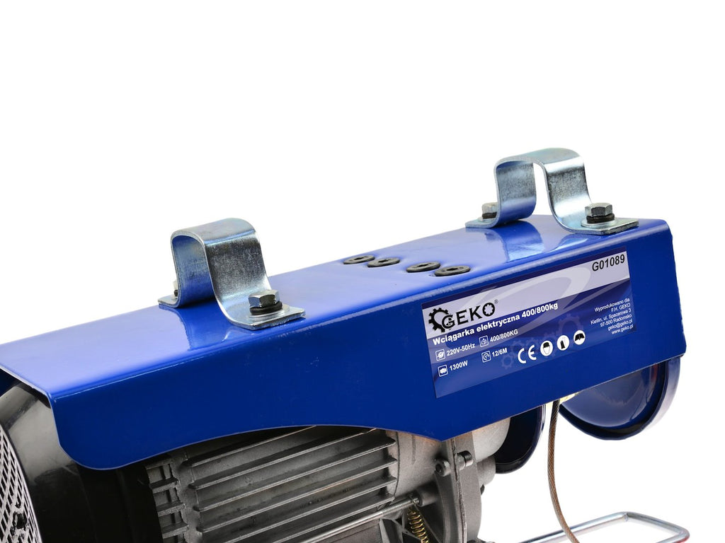 GEKO Electric Wire Rope Hoist 400/800 kg
