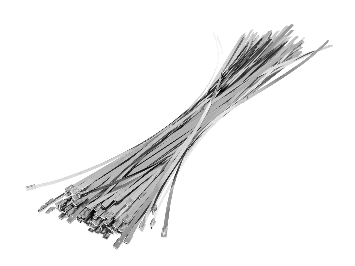 Stainless steel cable ties 4.6 x 400 mm, 100 pcs.