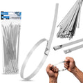 Stainless Steel Cable Ties 7.9 x 300 mm, 100 pcs.