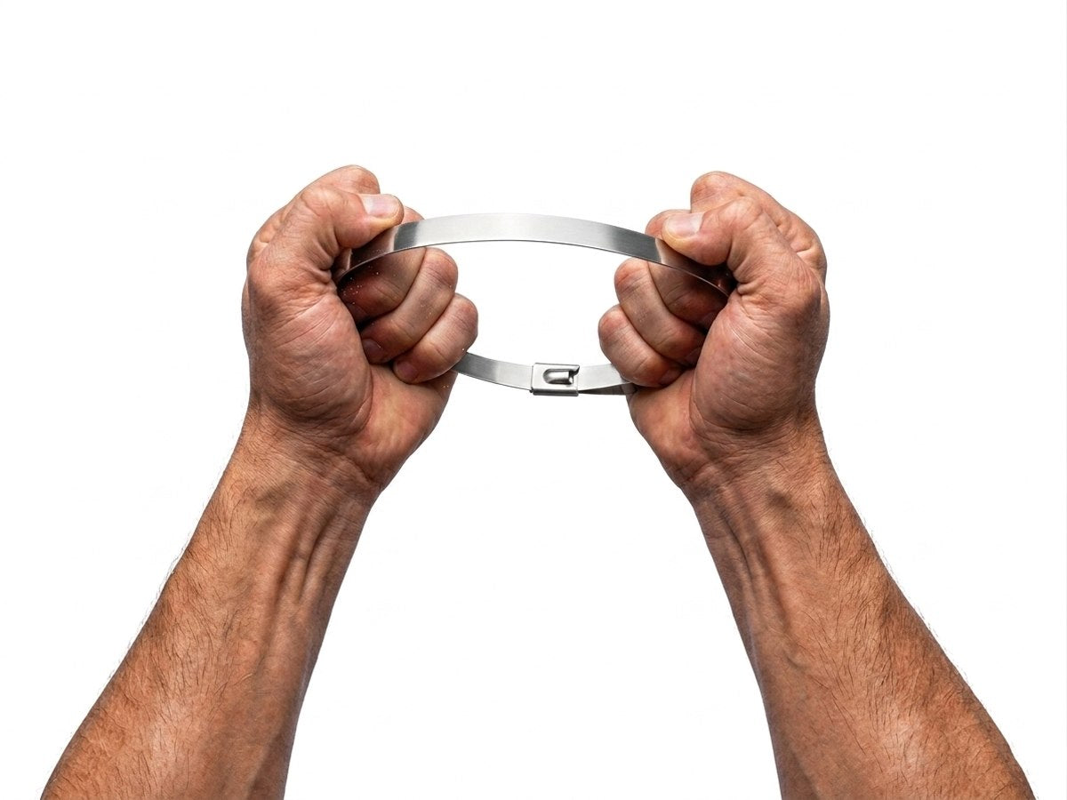 Stainless Steel Cable Ties 7.9 x 300 mm, 100 pcs.