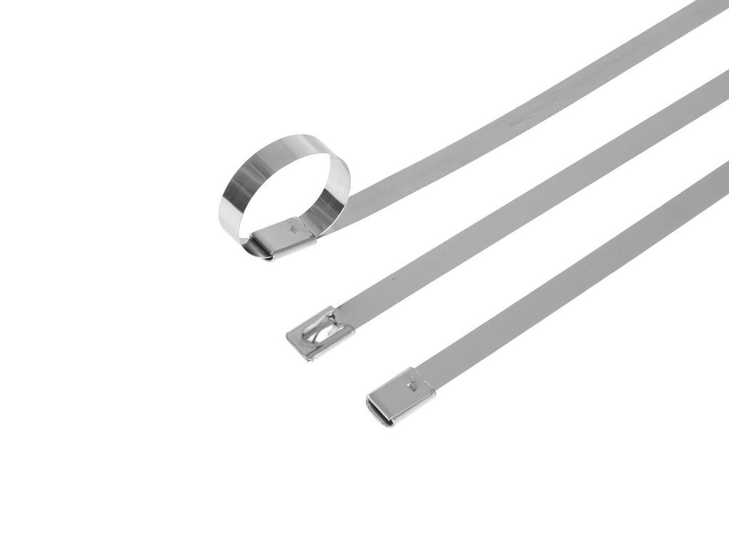 Stainless Steel Cable Ties 7.9 x 450 mm, 100 pcs