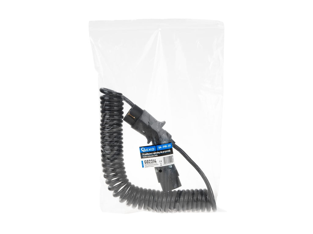 Trailer extension cable 5m 7PIN 12V