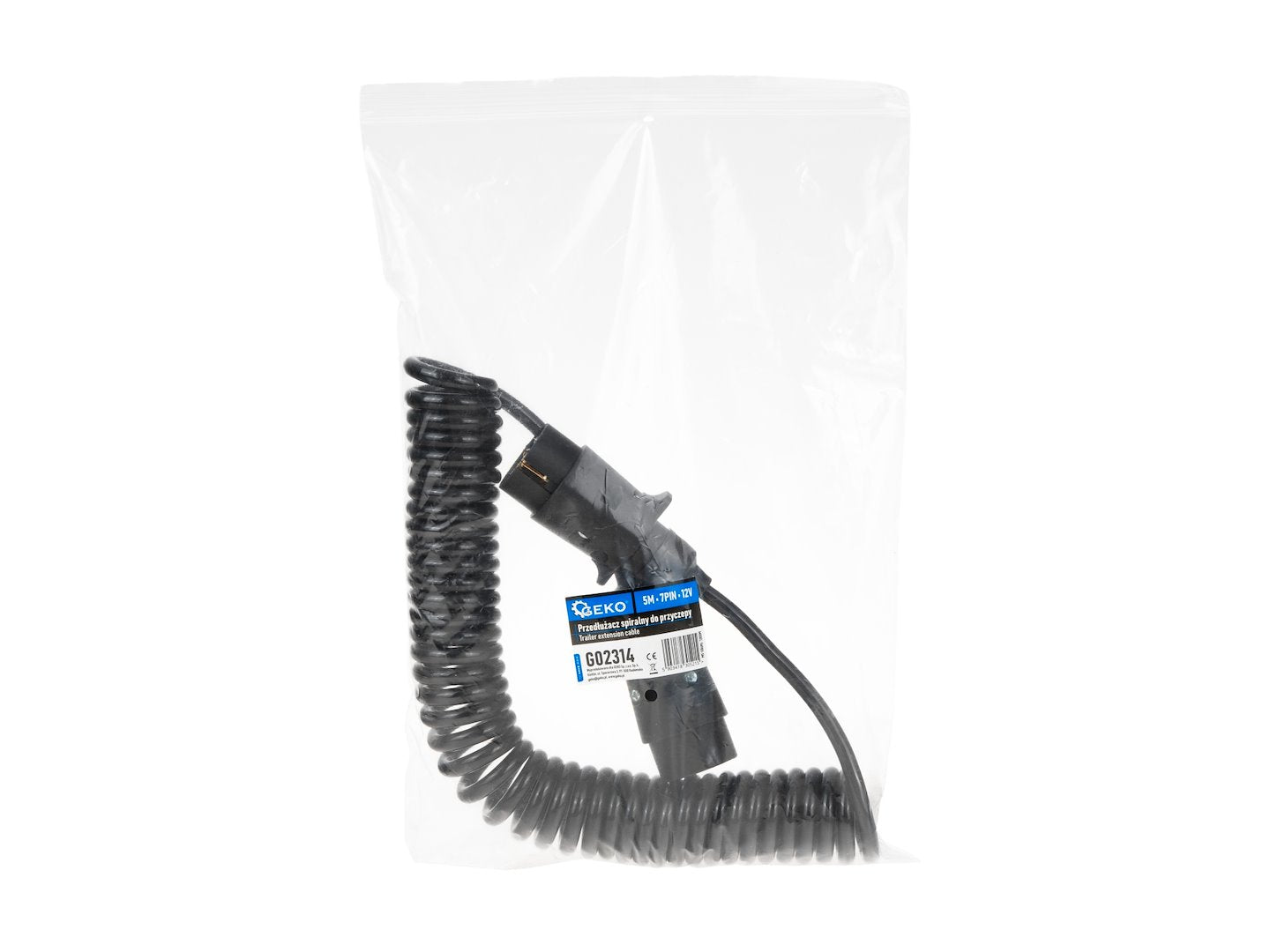 Trailer extension cable 5m 7PIN 12V