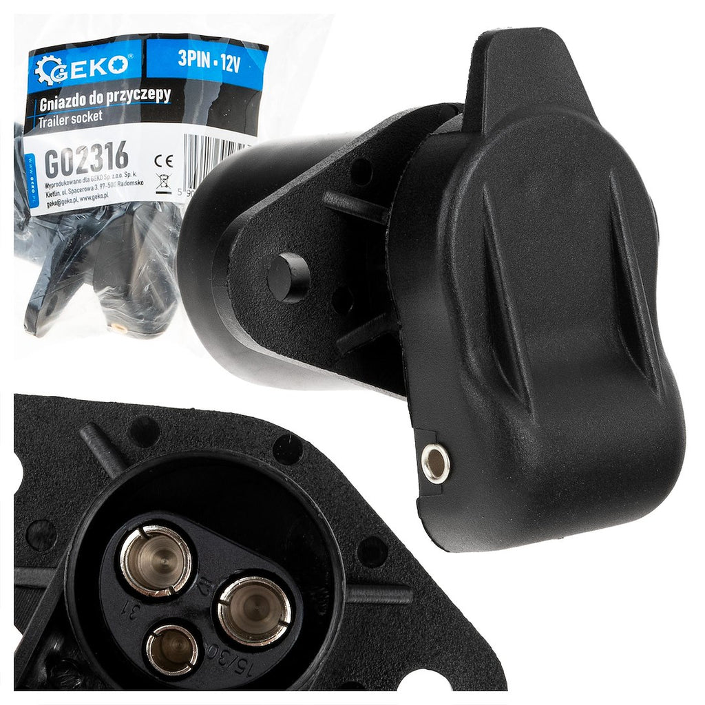 Trailer socket 3PIN 12V
