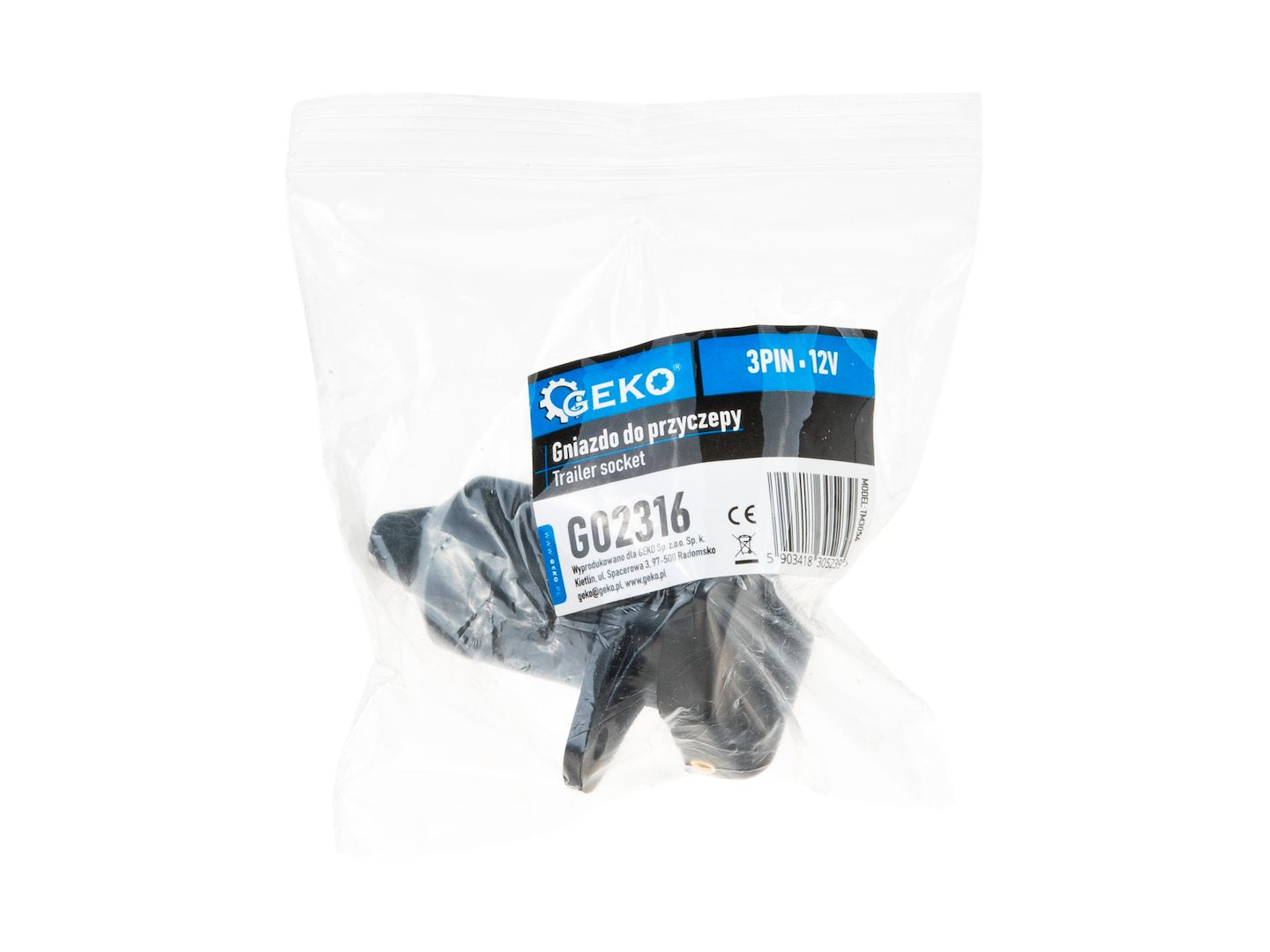 Trailer socket 3PIN 12V