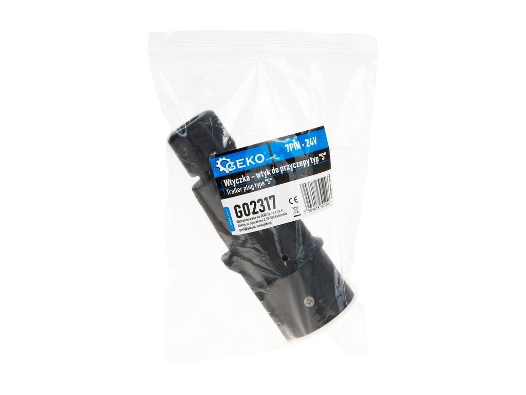 Trailer plug 7PIN 24V type "S"