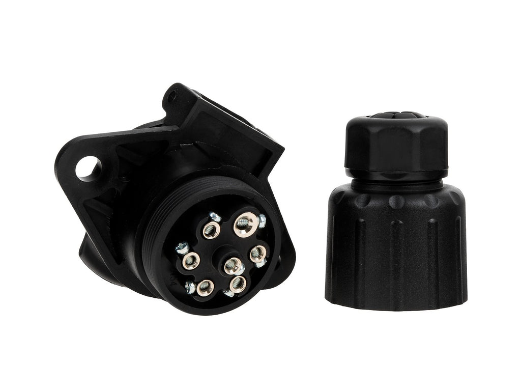 Trailer socket 7PIN 24V type "N"