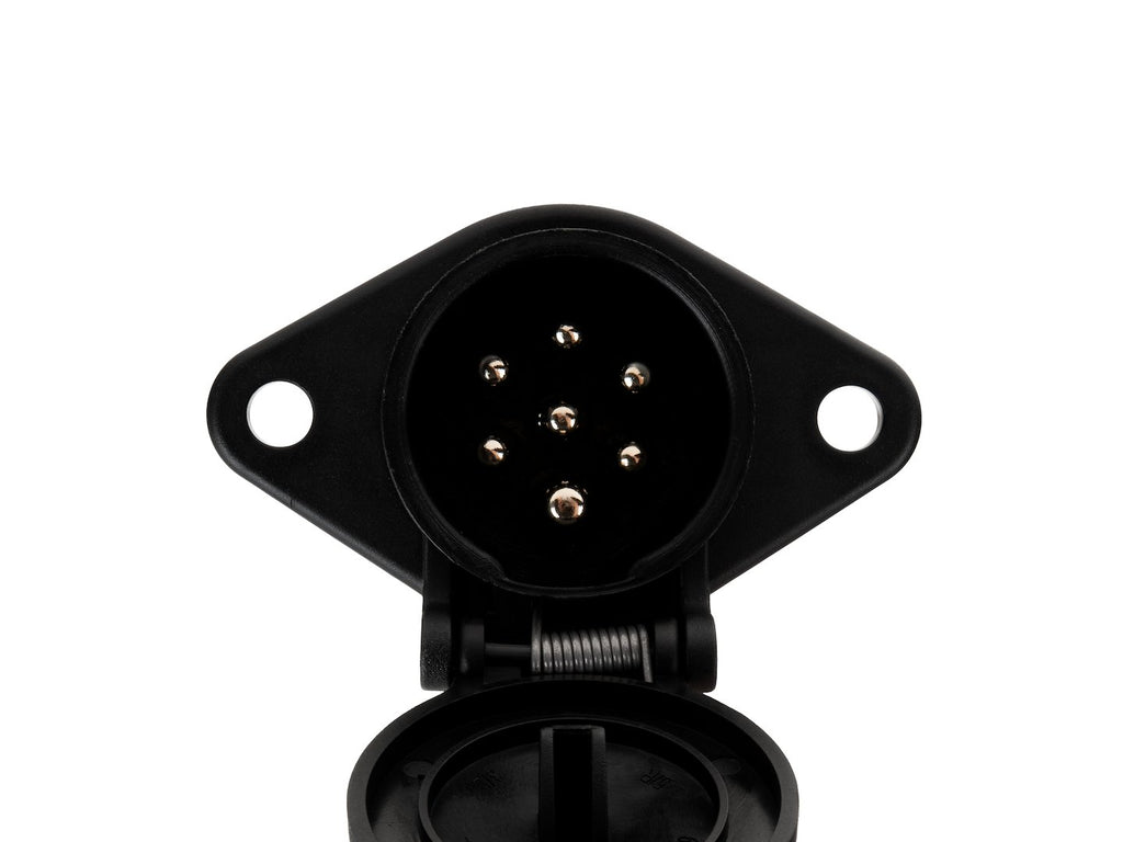 Trailer socket 7PIN 24V type "N"