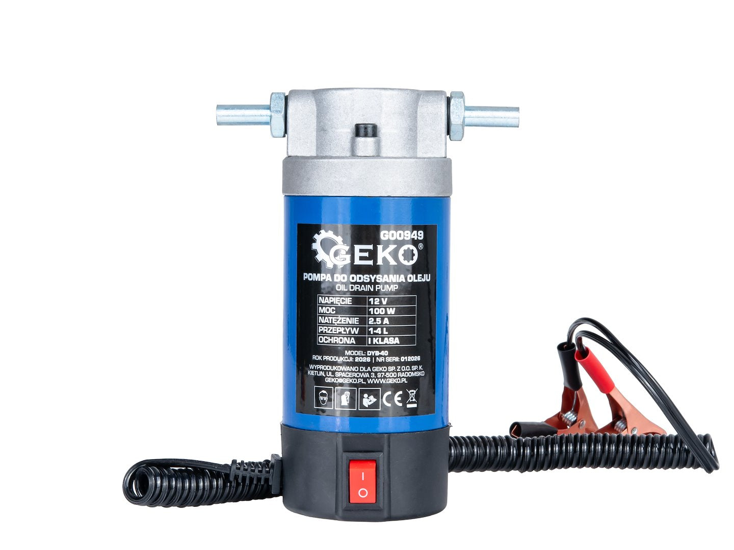 Oil drain pump 12V