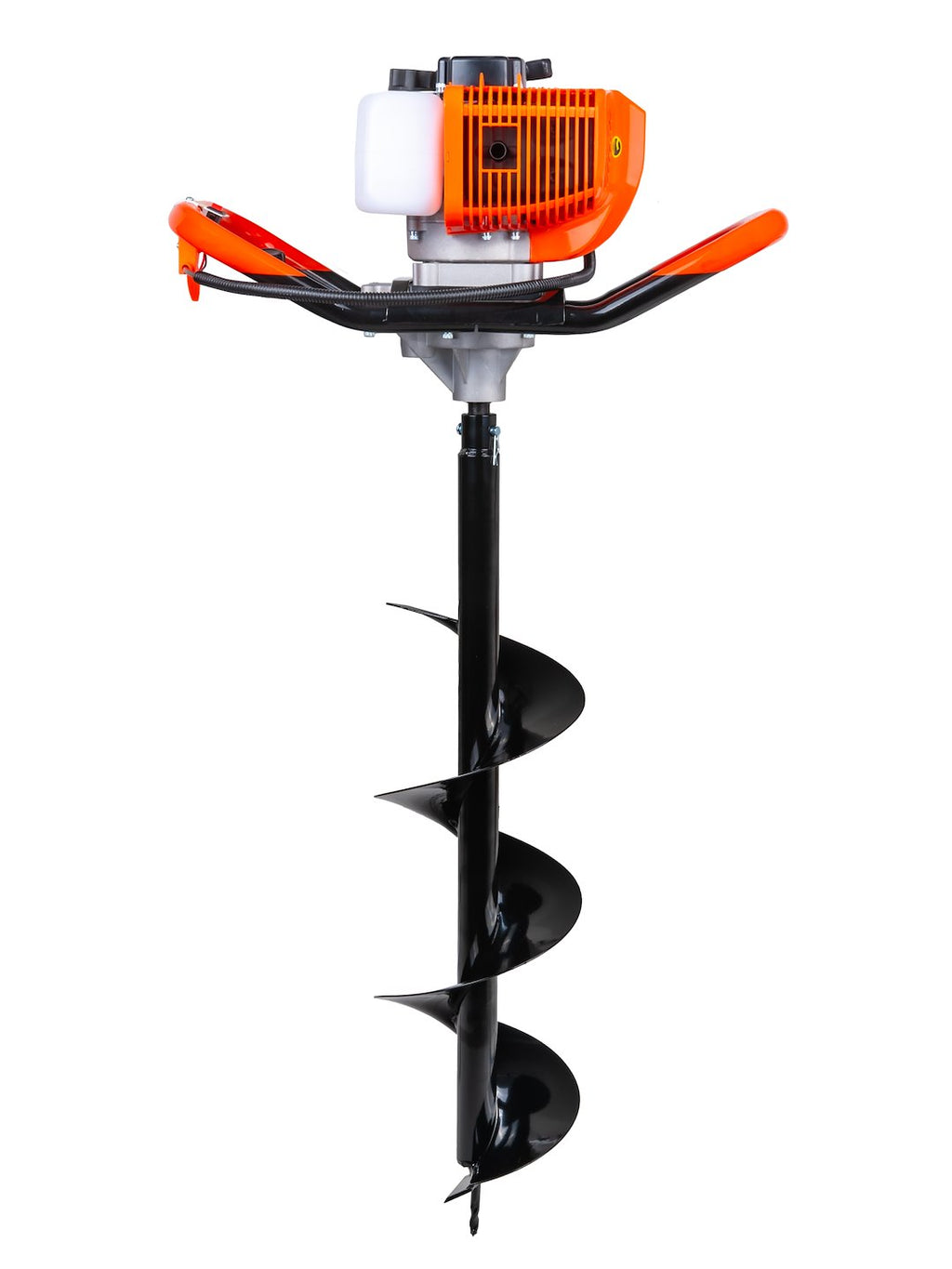 Petrol Earth Auger with Drill Bits (10 cm, 15 cm, 20 cm) and 50 cm Extension Adapter (1)