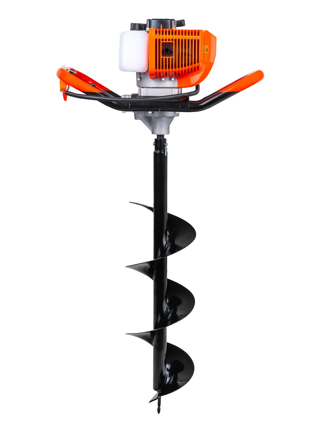 Petrol Earth Auger with Drill Bits (10 cm, 15 cm, 20 cm) and 50 cm Extension Adapter (1)
