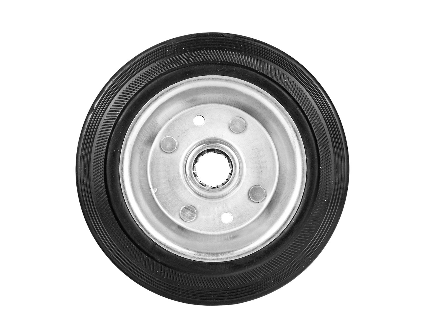 Steel-rubber wheel 160 mm, 130 kg
