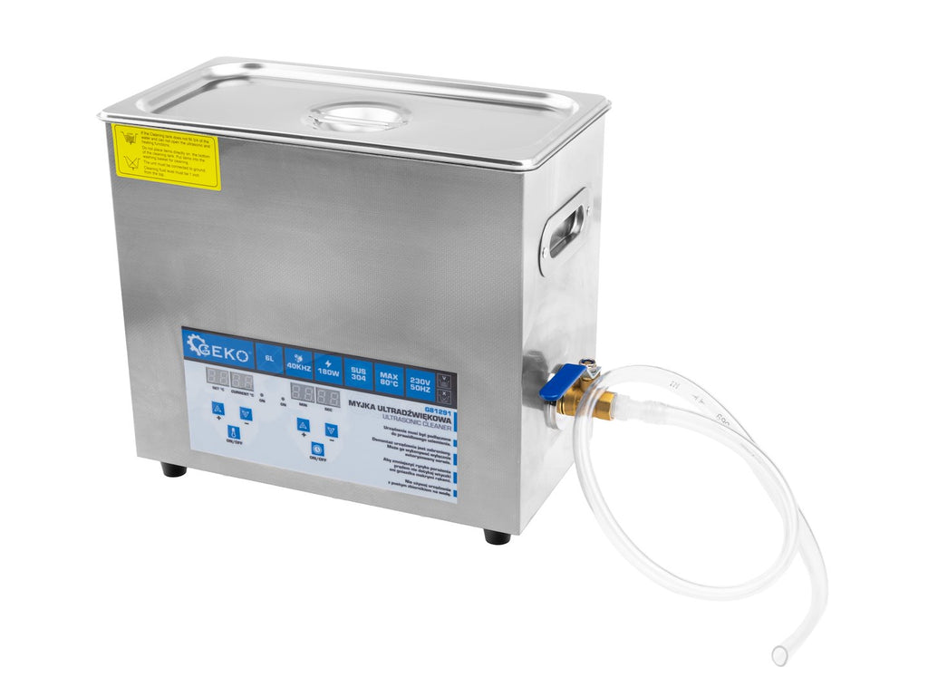 Ultrasonic Cleaner 180W, 6L