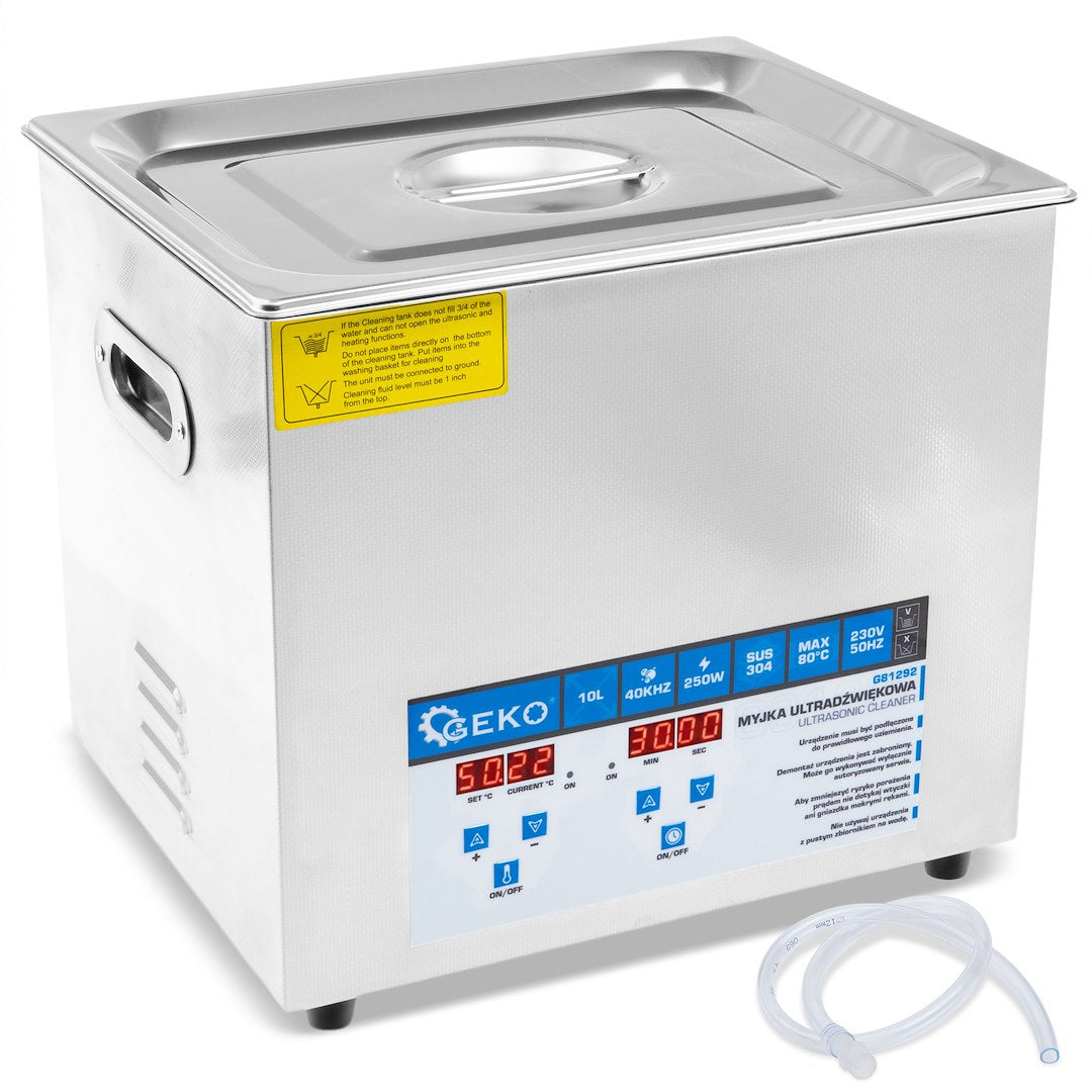 Ultrasonic Cleaner 250W, 10L