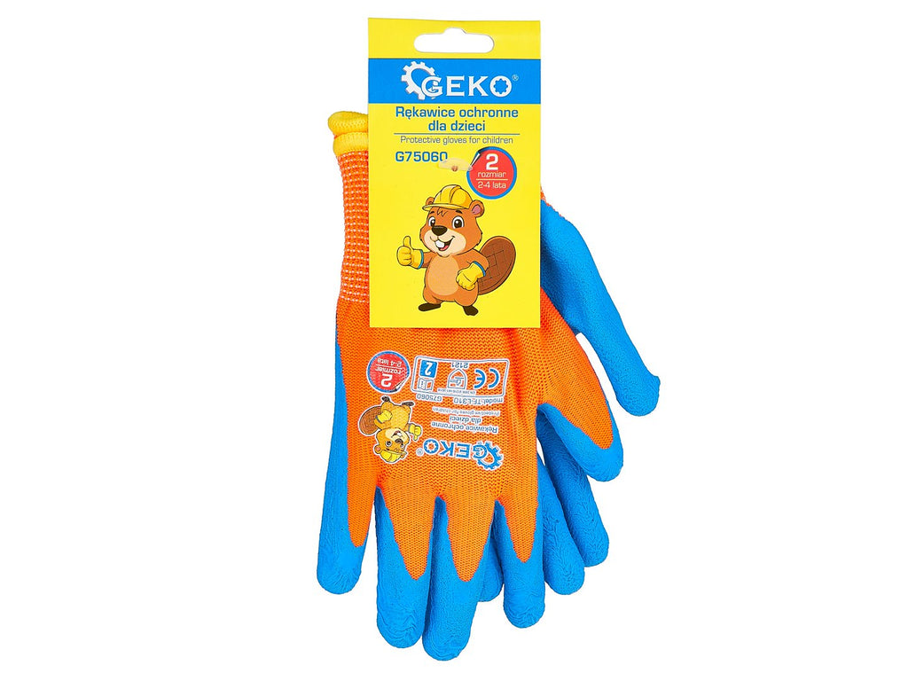 Kids' Protective Gloves, Size 2 (Age 2–4) – Pack of 12