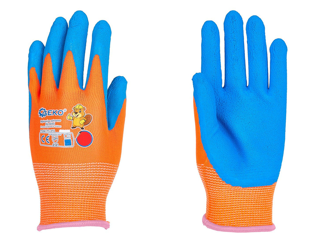 Kids' Protective Gloves, Size 3 (Ages 5-8) – Pack of 12