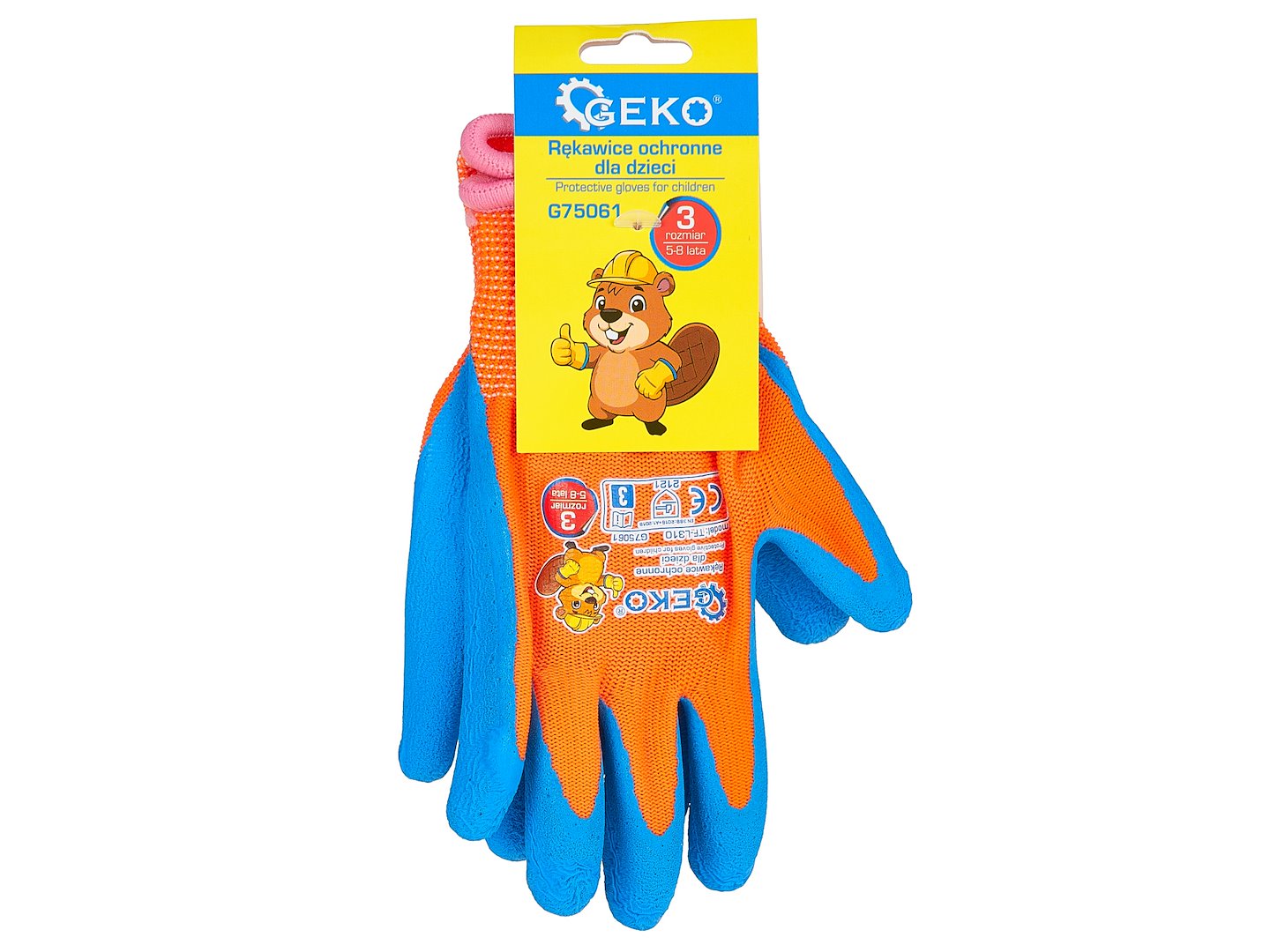 Kids' Protective Gloves, Size 3 (Ages 5-8) – Pack of 12