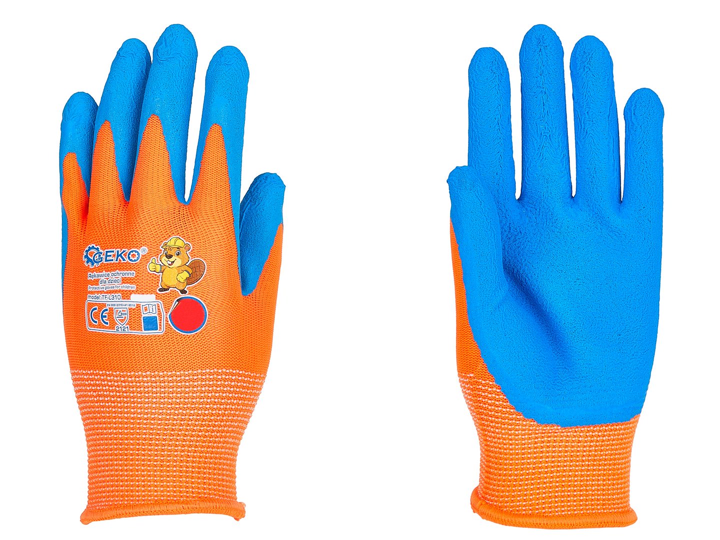 Kids' Protective Gloves, Size 4 (Age 6–9) – Pack of 12