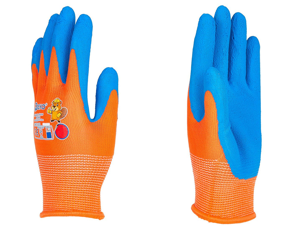 Kids' Protective Gloves, Size 4 (Age 6–9) – Pack of 12