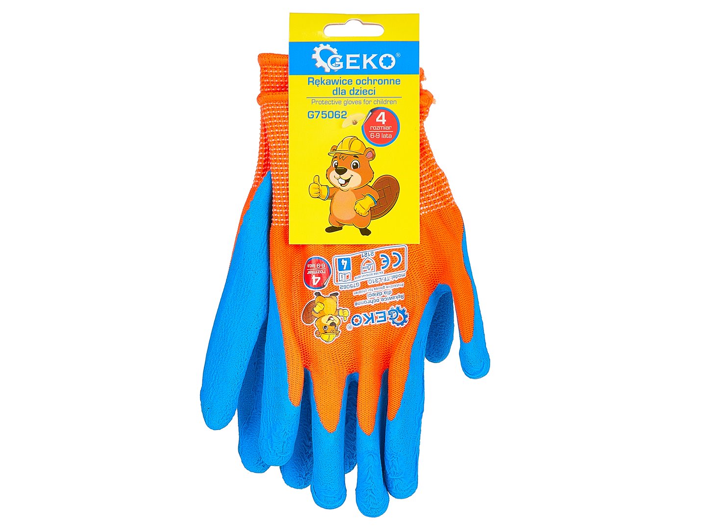 Kids' Protective Gloves, Size 4 (Age 6–9) – Pack of 12