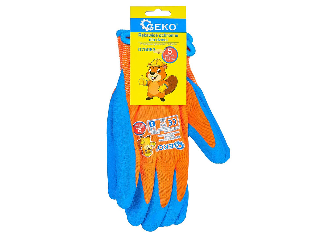 Kids' Protective Gloves, Size 5 (Age 8-12) – Pack of 12